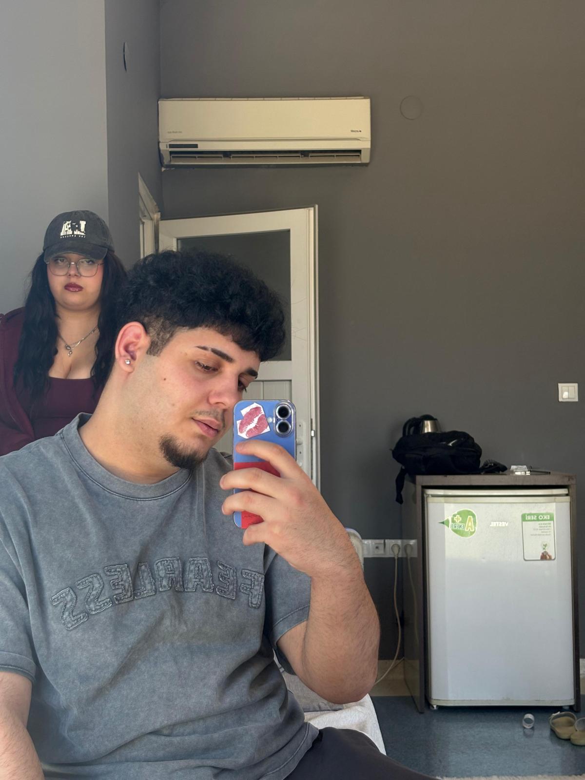 10 Nisan günü otelde çekindiğimiz üçüncü fotoğraf